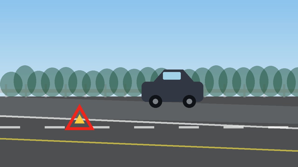 武隆道路故障安全等待现场图